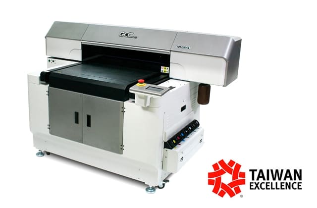 GCC JF-240UV Flatbed Printer Wins 2017 Taiwan Excellence