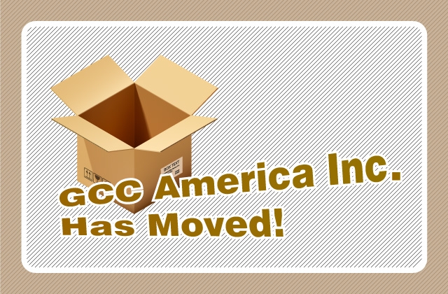 GCC America Inc. Has Moved!