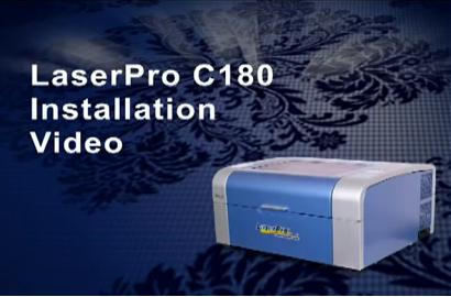 GCC LaserPro-C180 安裝影片